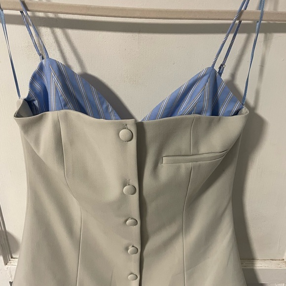 Zara Gray Mini Dress - Picture 8 of 16